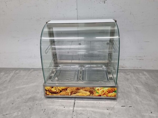 RVS Warmhoudvitrine 66 cm 230V Horeca