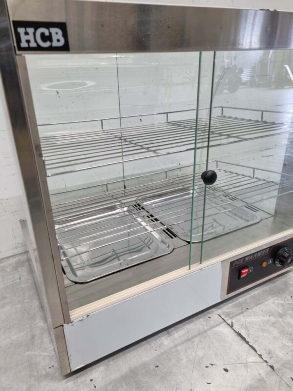 RVS Warmhoudvitrine 66 cm 230V Horeca - Afbeelding 7
