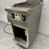 RVS Jemi Grillplaat Geribbelde bakplaat 40 cm 400V Horeca - Afbeelding 2