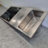 RVS Rieber Warmhoudplaat met bain marie 1/1 GN 230V 144 cm Horeca - Afbeelding 2