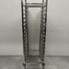 RVS Regaalwagen Platenwagen 16 x 60/40 cm 173 cm Horeca