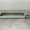 RVS Opzetvitrine Opzet koelvitrine saladière 9 x 1/4 GN 180 cm Horeca