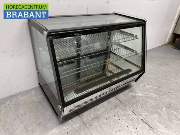 Luxe koelvitrine Gebaksvitrine 160 liter 230V Horeca - Afbeelding 3