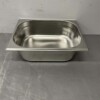 RVS Gastronorm bak GN bak 1/2 Diepte 100 mm Horeca