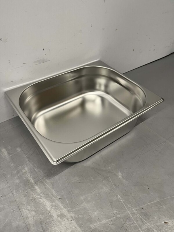 RVS Gastronorm bak GN bak 1/2 Diepte 100 mm Horeca - Afbeelding 3