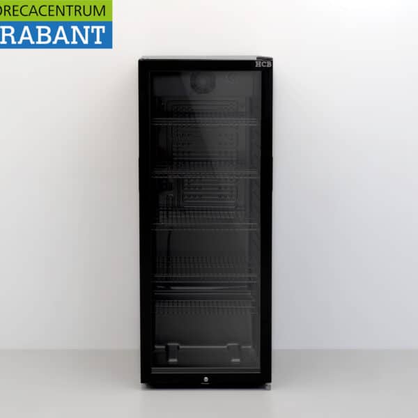 HCB Glasdeurkoeling Koelkast Drankkoelkast Glazen deur 248 liter 230V Horeca