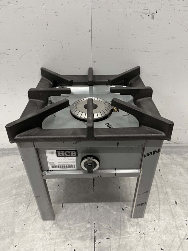 RVS Hokker Wokbrander Wok 6,5 kW Horeca