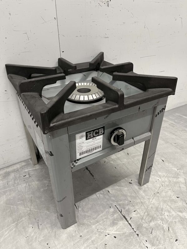 RVS Hokker Wokbrander Wok 6,5 kW Horeca - Afbeelding 3