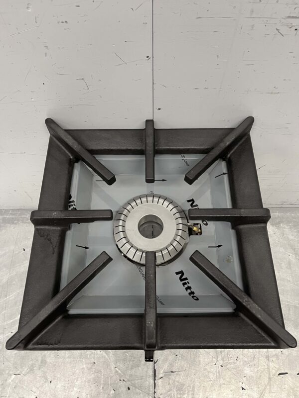 RVS Hokker Wokbrander Wok 6,5 kW Horeca - Afbeelding 4