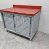 RVS Polyethylene PE Werkkast Kast Snijtafel 2 schuifdeuren 120 cm Horeca Slagerij - Afbeelding 2