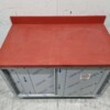 RVS Polyethylene PE Werkkast Kast Snijtafel 2 schuifdeuren 120 cm Horeca Slagerij - Afbeelding 4