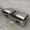 HCB RVS Dubbele Contactgrill Paninigrill Grill XXL Ribbel 230V Horeca - Afbeelding 3