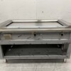RVS Teppanyaki grill bakplaat grillplaat Premium-line 144 cm 400V Horeca