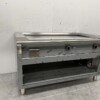 RVS Teppanyaki grill bakplaat grillplaat Premium-line 144 cm 400V Horeca - Afbeelding 3