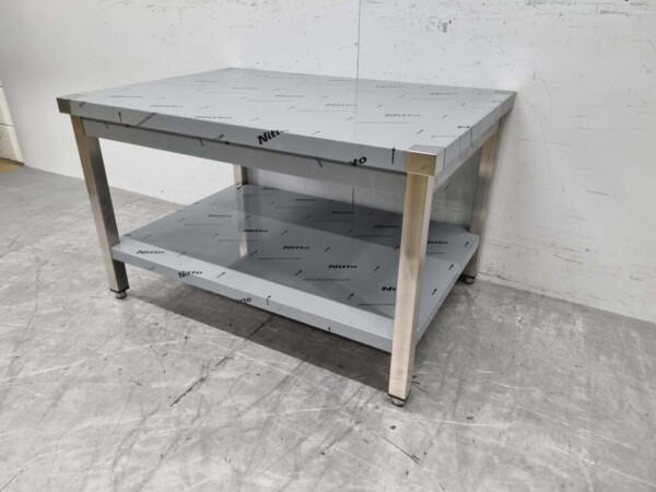 RVS Werktafel Tafel Premium-line 100 x 70 x 60 cm Horeca - Afbeelding 2