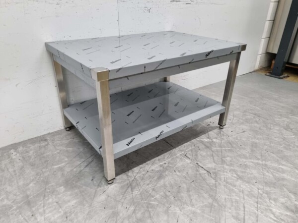 RVS Werktafel Tafel Premium-line 100 x 70 x 60 cm Horeca - Afbeelding 3