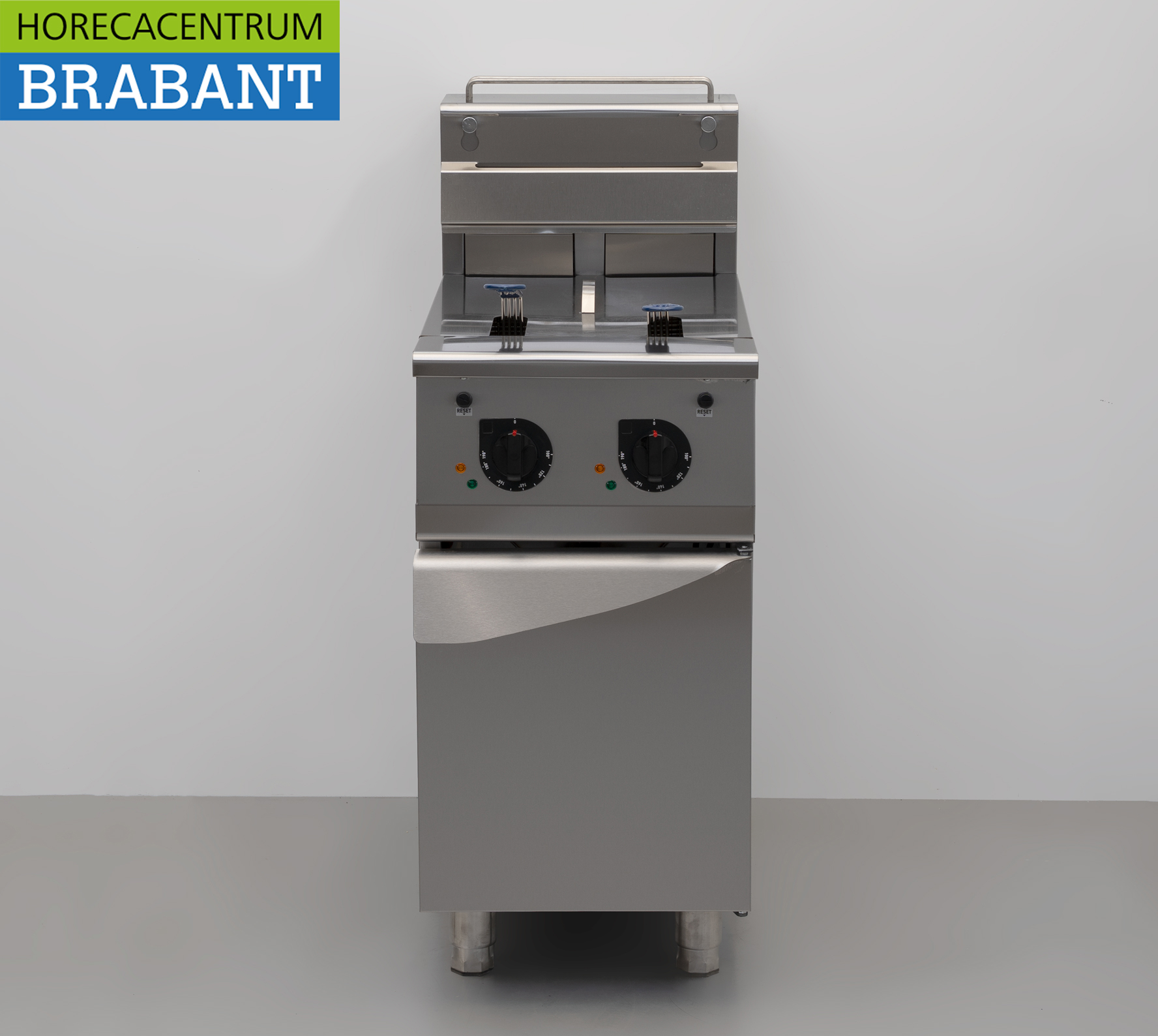 HCB RVS Friteuse Frituur Premium-line 2 x 12,5 liter 400V Horeca