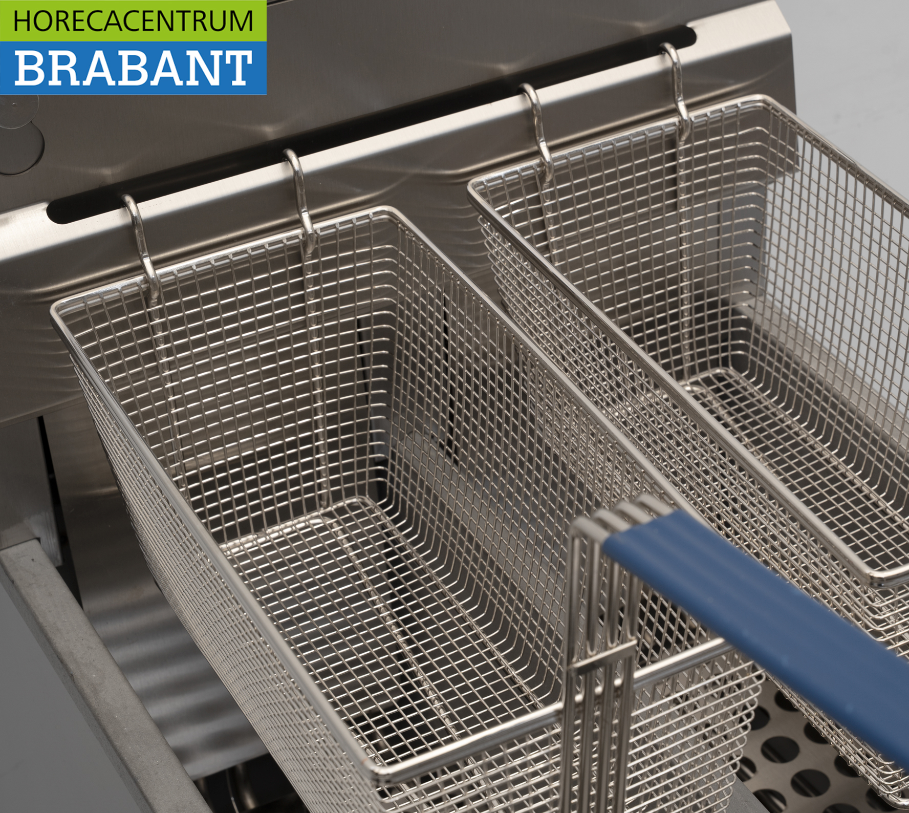 HCB RVS Friteuse Frituur Premium-line 2 x 12,5 liter 400V Horeca - Afbeelding 9