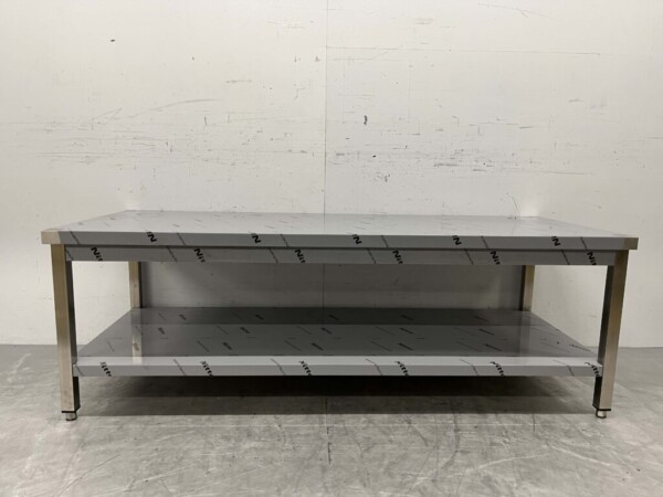 RVS Werktafel Tafel Premium-line 180 x 70 x 60 cm Horeca - Afbeelding 4