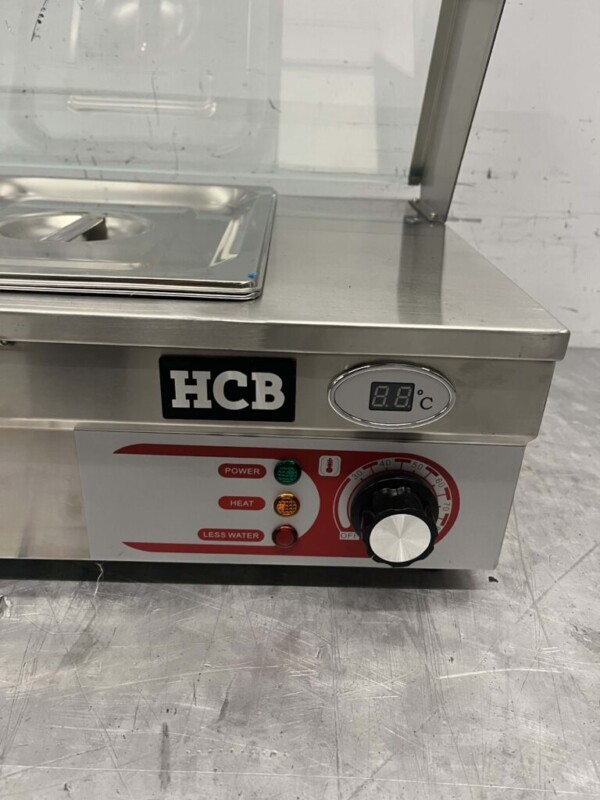 RVS Bain marie 4 x 1/2 GN 122 cm 230V Horeca - Afbeelding 6