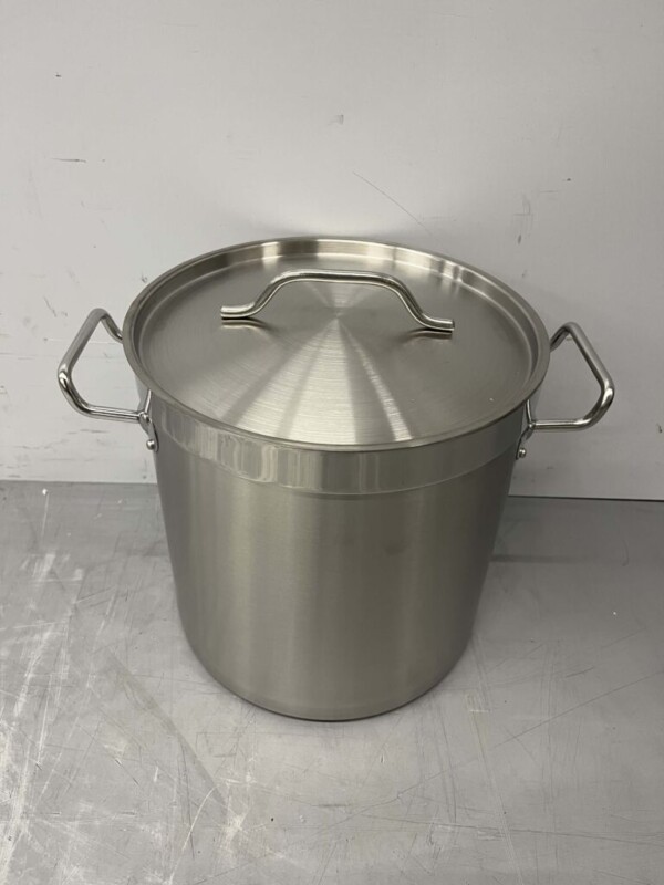 RVS Soeppan Kookpan Pan Inductie 26 x 26 cm 12 liter Horeca