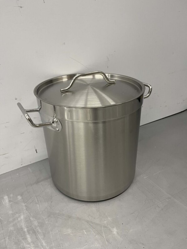 RVS Soeppan Kookpan Pan Inductie 26 x 26 cm 12 liter Horeca - Afbeelding 3