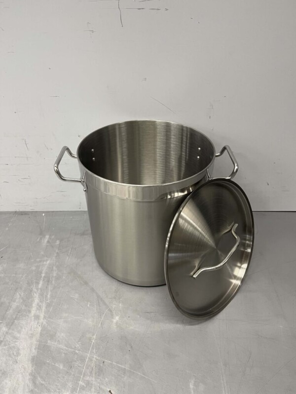 RVS Soeppan Kookpan Pan Inductie 26 x 26 cm 12 liter Horeca - Afbeelding 4