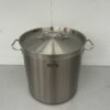 RVS HCB Soeppan Kookpan Pan Inductie 33,5 x 33,5 cm 25 liter Horeca