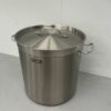 RVS HCB Soeppan Kookpan Pan Inductie 33,5 x 33,5 cm 25 liter Horeca - Afbeelding 3