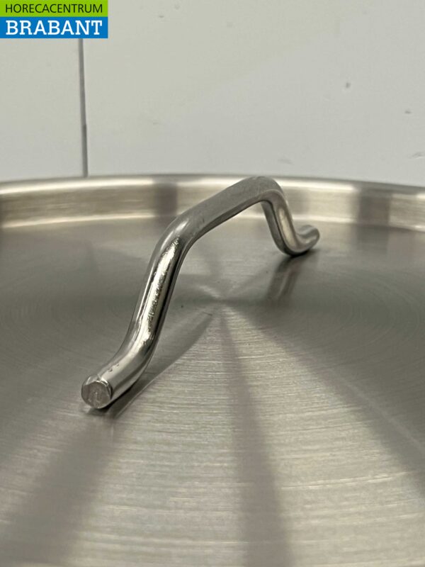RVS HCB Soeppan Kookpan Pan Inductie 33,5 x 33,5 cm 25 liter Horeca - Afbeelding 5