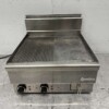 RVS Mareno Grillplaat 1/2 Geribbelde bakplaat 60 cm 400V Horeca