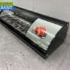 Sushivitrine Tapasvitrine Opzet koelvitrine 5 x 1/3 GN 130,7 cm 230V Horeca - Afbeelding 2