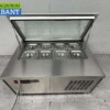 RVS Schepijsvitrine Opzet vriesvitrine 8 x 1/6 GN 80,5 230V Horeca - Afbeelding 5