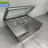RVS Schepijsvitrine Opzet vriesvitrine 8 x 1/6 GN 80,5 230V Horeca - Afbeelding 7