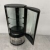 RVS Ronde koelvitrine Gebaksvitrine 100 liter 230V Horeca - Afbeelding 5