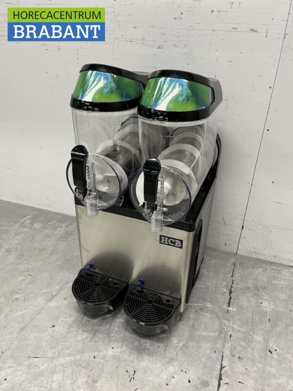 Slushmachine Granita machine 2 x 12 liter 230V Horeca - Afbeelding 2