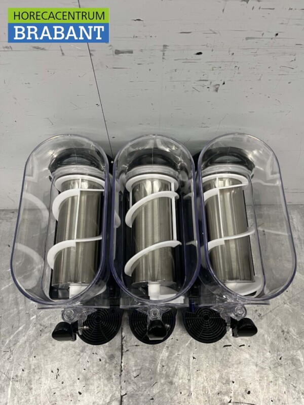 Slushmachine Granita machine 3 x 12 liter 230V Horeca - Afbeelding 5