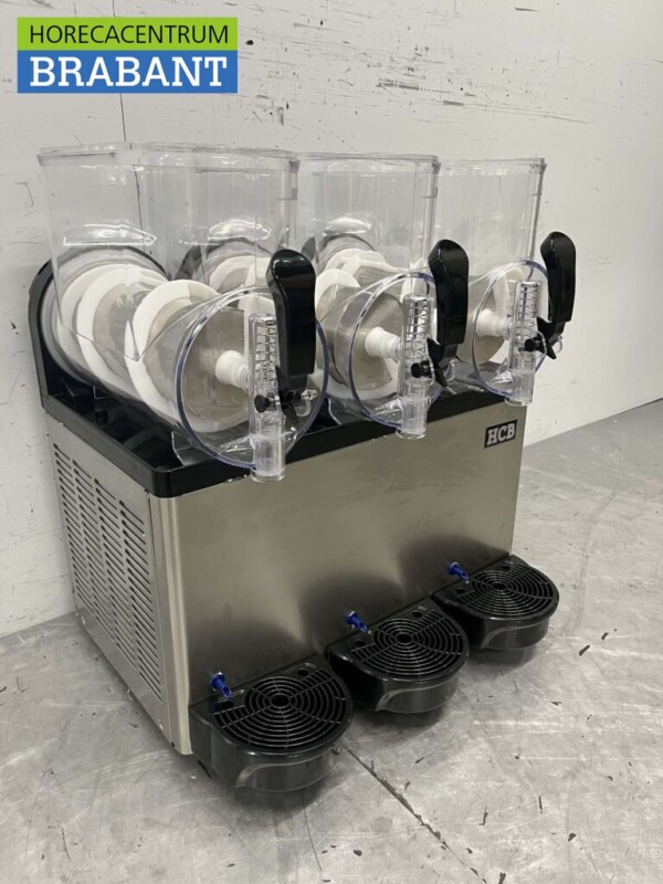 Slushmachine Granita machine 3 x 12 liter 230V Horeca - Afbeelding 6