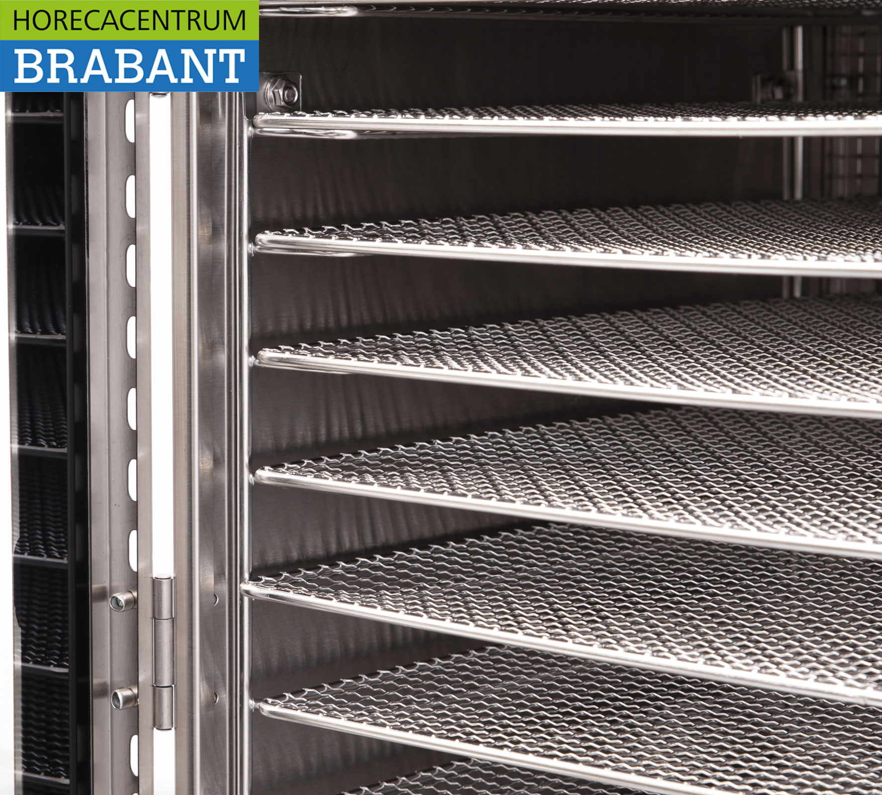 HCB RVS Voedseldroger Droogautomaat Fruitdroger 12 rekken 230V Horeca - Afbeelding 5