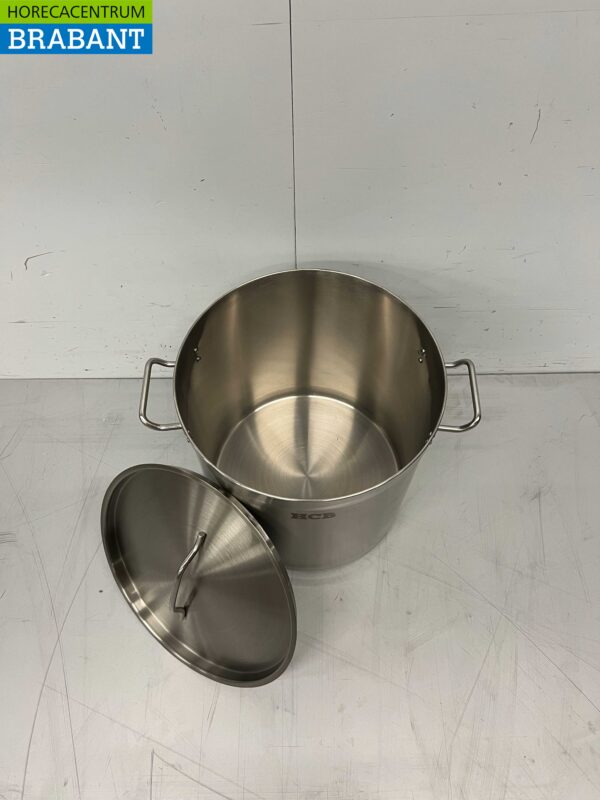 RVS HCB Soeppan Kookpan Pan Inductie 30,5 x 31,5 cm 21 liter Horeca - Afbeelding 6