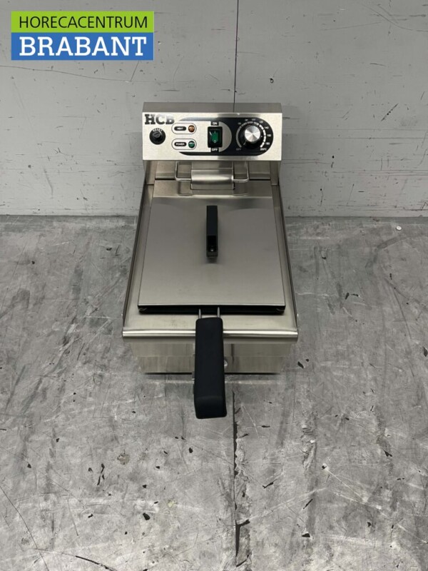 RVS Friteuse Frituur Aftapkraan 10 liter 230V Horeca - Afbeelding 2