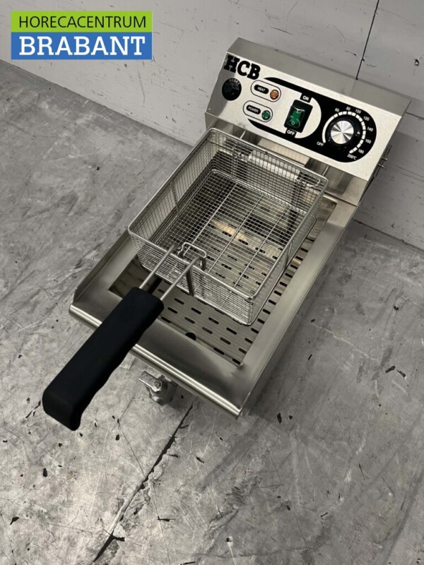 RVS Friteuse Frituur Aftapkraan 10 liter 230V Horeca - Afbeelding 4