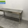 RVS Werktafel Tafel Basic-line 200 x 70 x 85 cm Horeca - Afbeelding 3