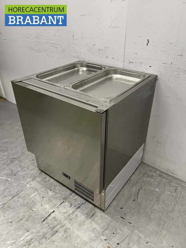 RVS Dexion Koelwerkbank Saladette 1 deur 71 cm 230V Horeca - Afbeelding 2