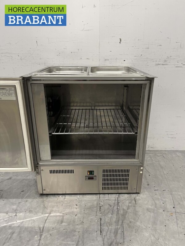 RVS Dexion Koelwerkbank Saladette 1 deur 71 cm 230V Horeca - Afbeelding 4