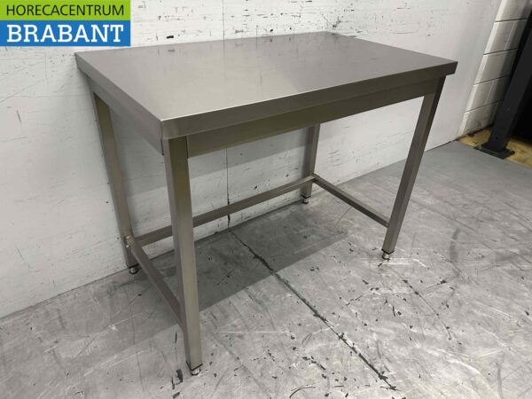 RVS Werktafel Tafel Basic-line 100 x 60 x 85 cm Horeca - Afbeelding 3