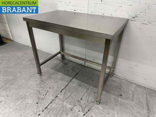 RVS Werktafel Tafel Basic-line 100 x 60 x 85 cm Horeca - Afbeelding 4