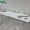 RVS Wandschap schap 120 x 30 cm Horeca - Afbeelding 2