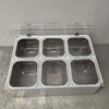 RVS GN bakhouder 6 x 1/6 gastronorm GN 50,5 cm Horeca - Afbeelding 4