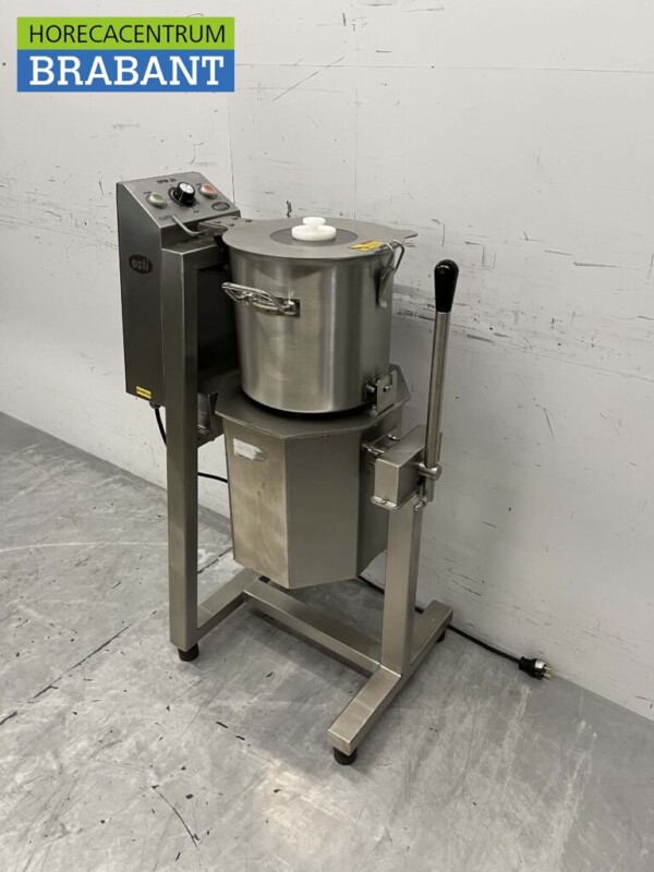 RVS Ozti Cutter / Keukenmachine / Groentecutter 20 liter 230V Horeca - Afbeelding 2